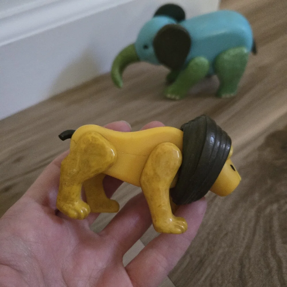 Vintage Fisher-Price Play Family Circus animals From 1970s